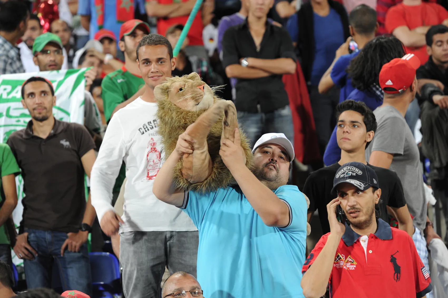 Le public du Grand Stade de Marrakech pendant la Coupe du monde des clubs 2012.