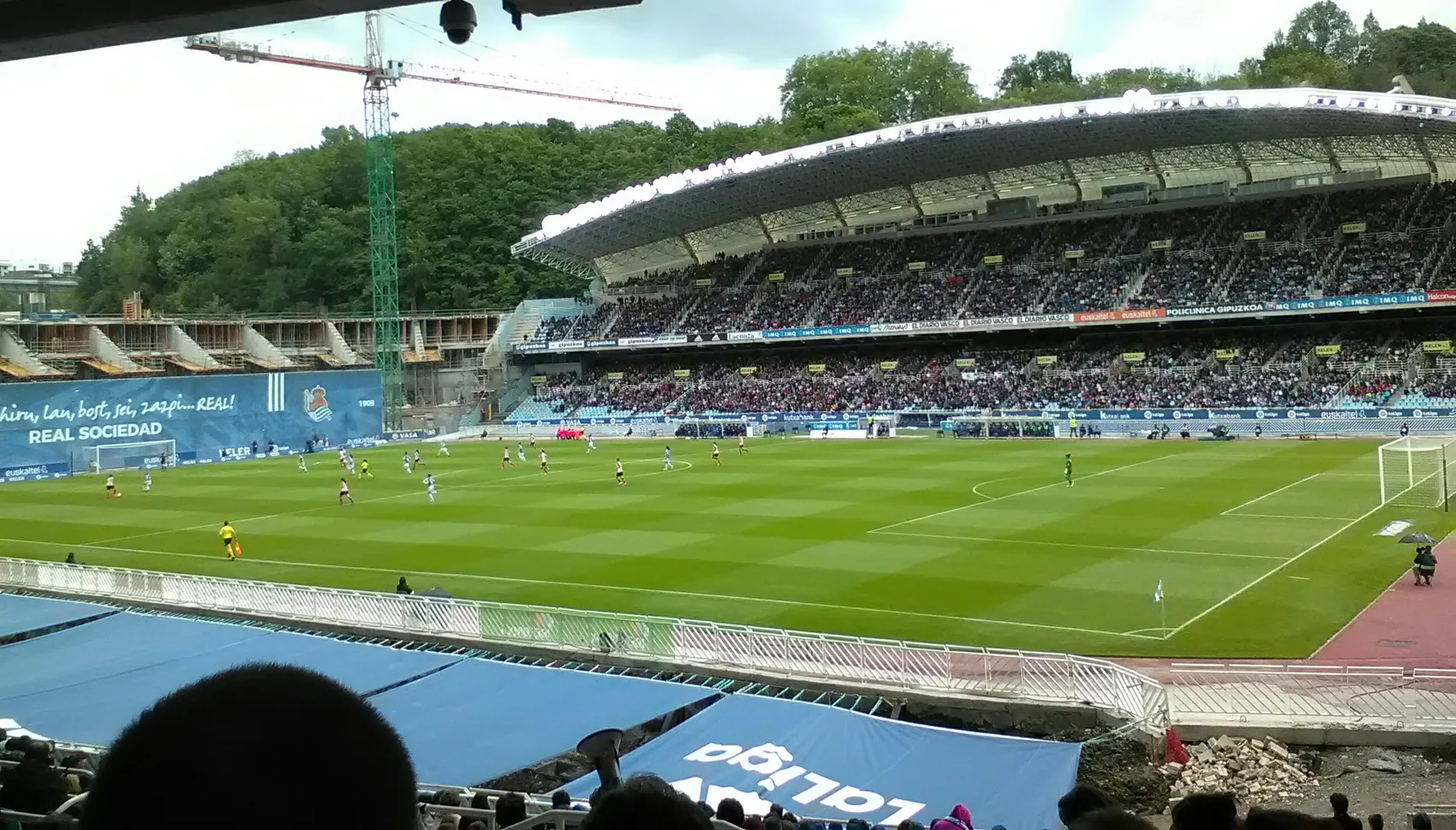 La Reale Arena, à Saint-Sébastien, en mai 2018.