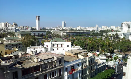 Le centre de Casablanca, en septembre 2012.