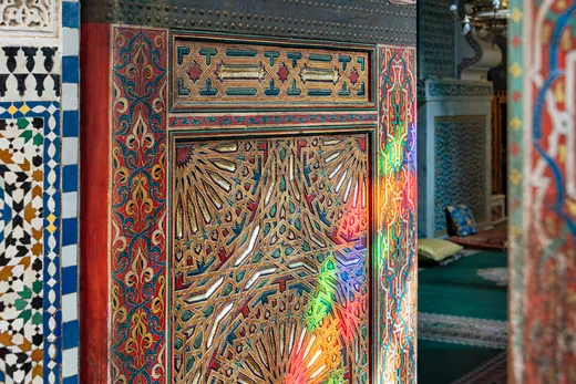 Les portes de la mosquée Al Quaraouiyine, à Fès.